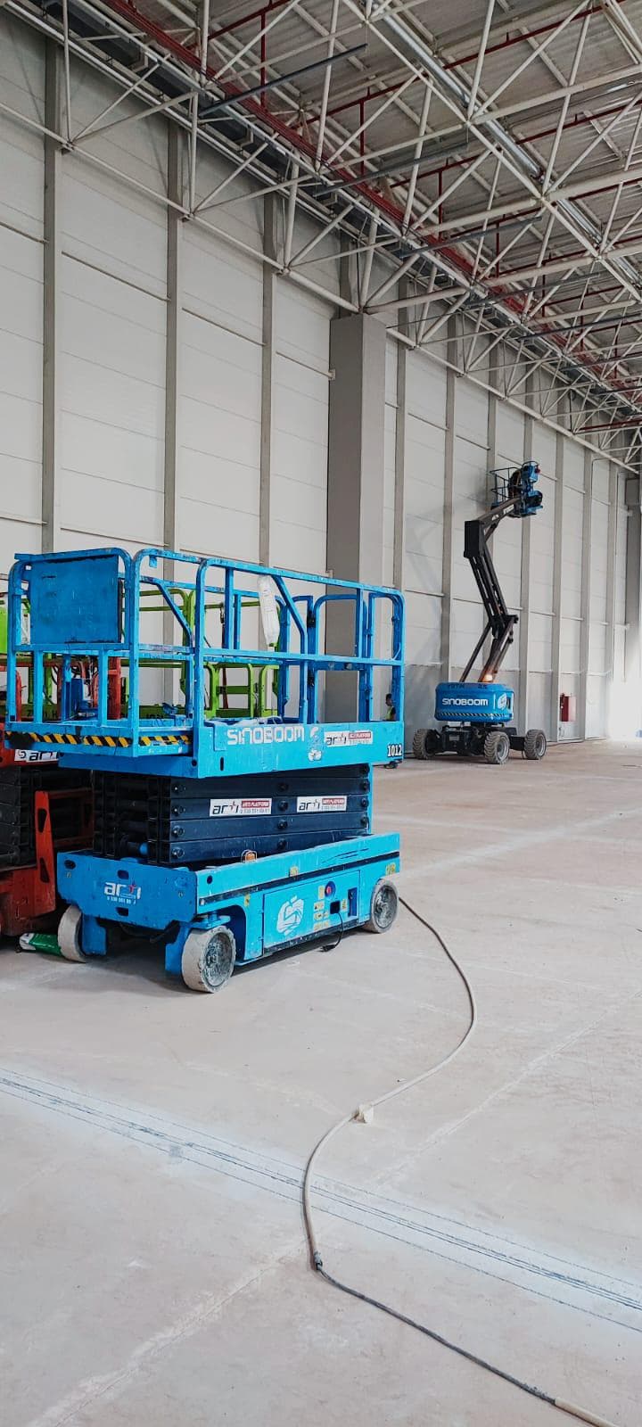 Manlift makine parkı